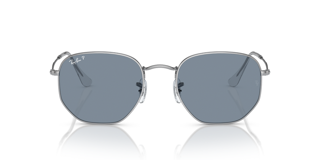 Ray-Ban HEXAGONAL RB3548N - Silver / Silver