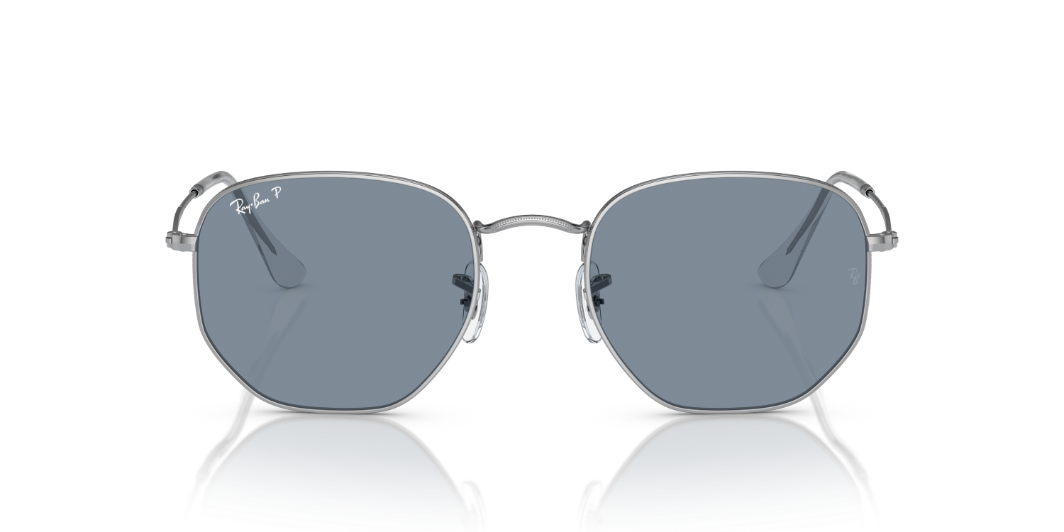 Ray-Ban HEXAGONAL RB3548N - Silver / Silver