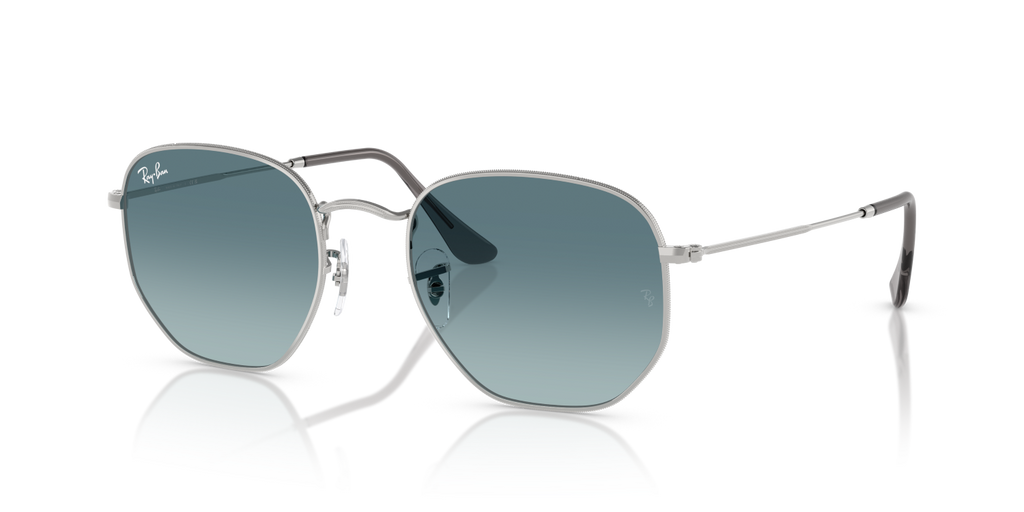 Ray-Ban HEXAGONAL RB3548N - Silver / Silver