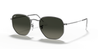 Ray-Ban HEXAGONAL RB3548N - Gunmetal / Grey