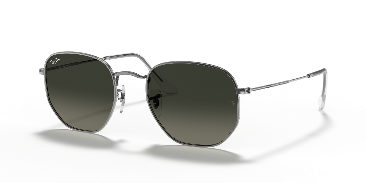 Ray-Ban HEXAGONAL RB3548N - Gunmetal / Grey