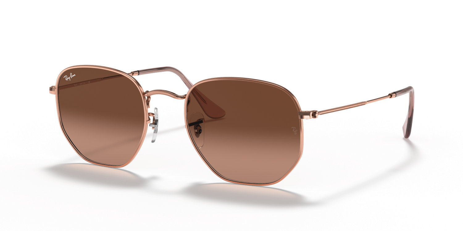 Ray-Ban HEXAGONAL RB3548N - Copper / Copper