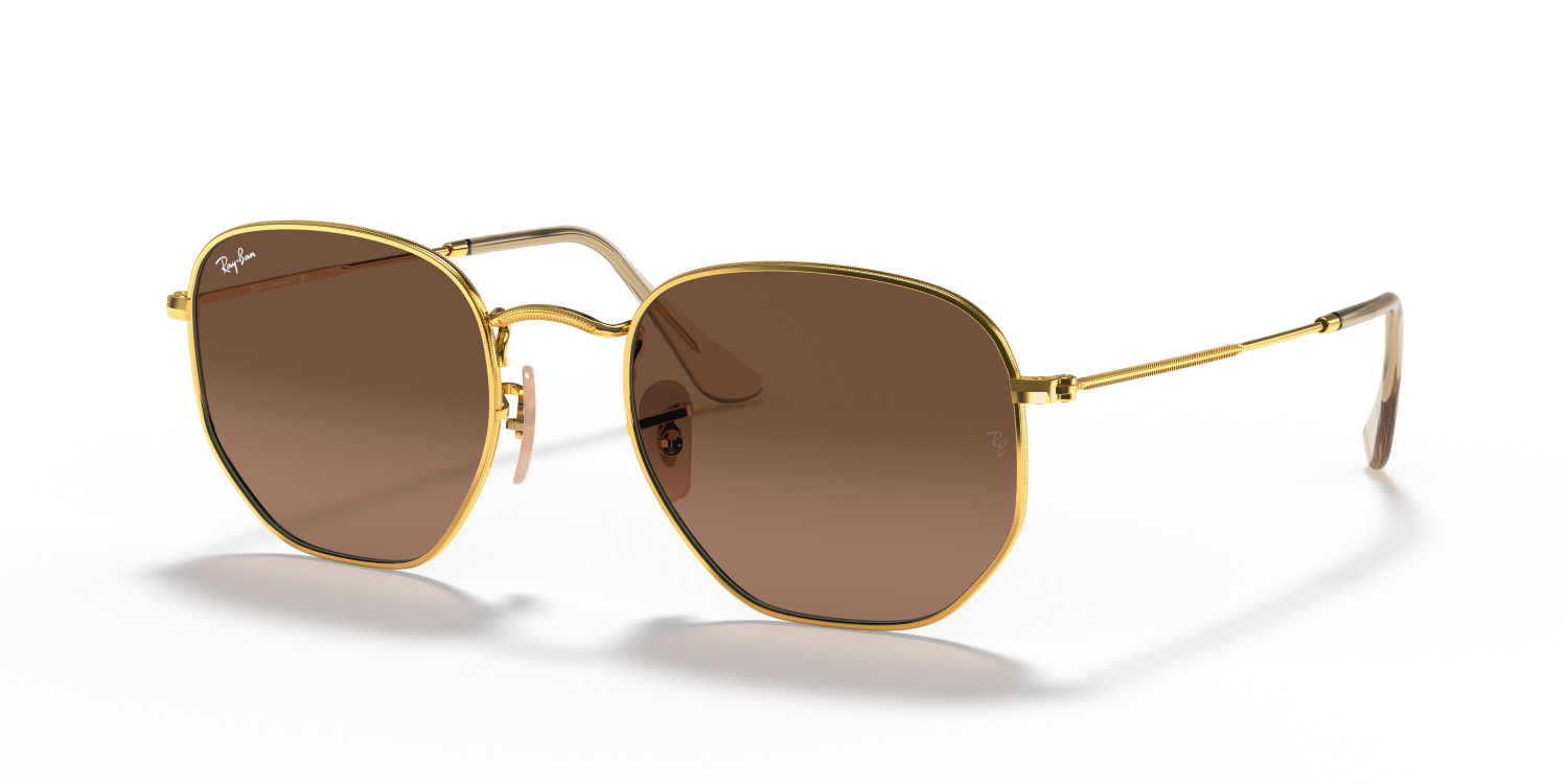 Ray-Ban HEXAGONAL RB3548N - Arista Gold / Gold