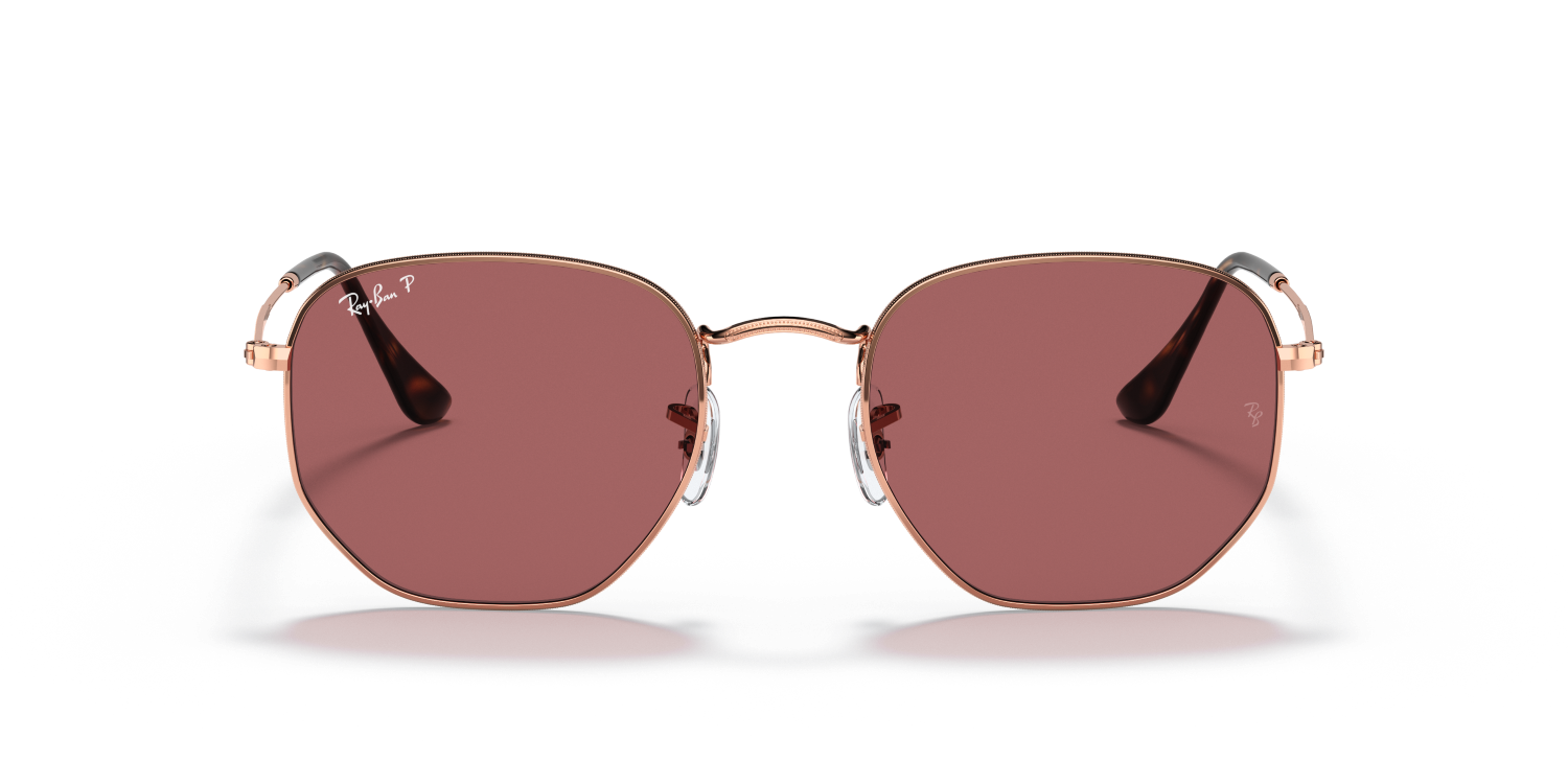 Ray-Ban HEXAGONAL RB3548N - Rose Gold / Gold