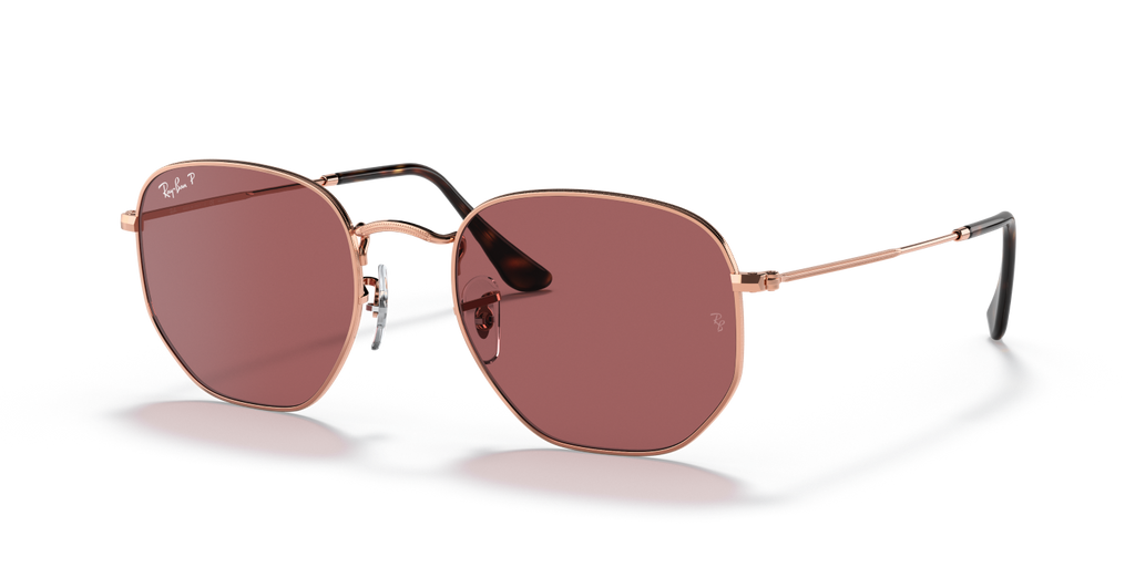Ray-Ban HEXAGONAL RB3548N - Rose Gold / Gold