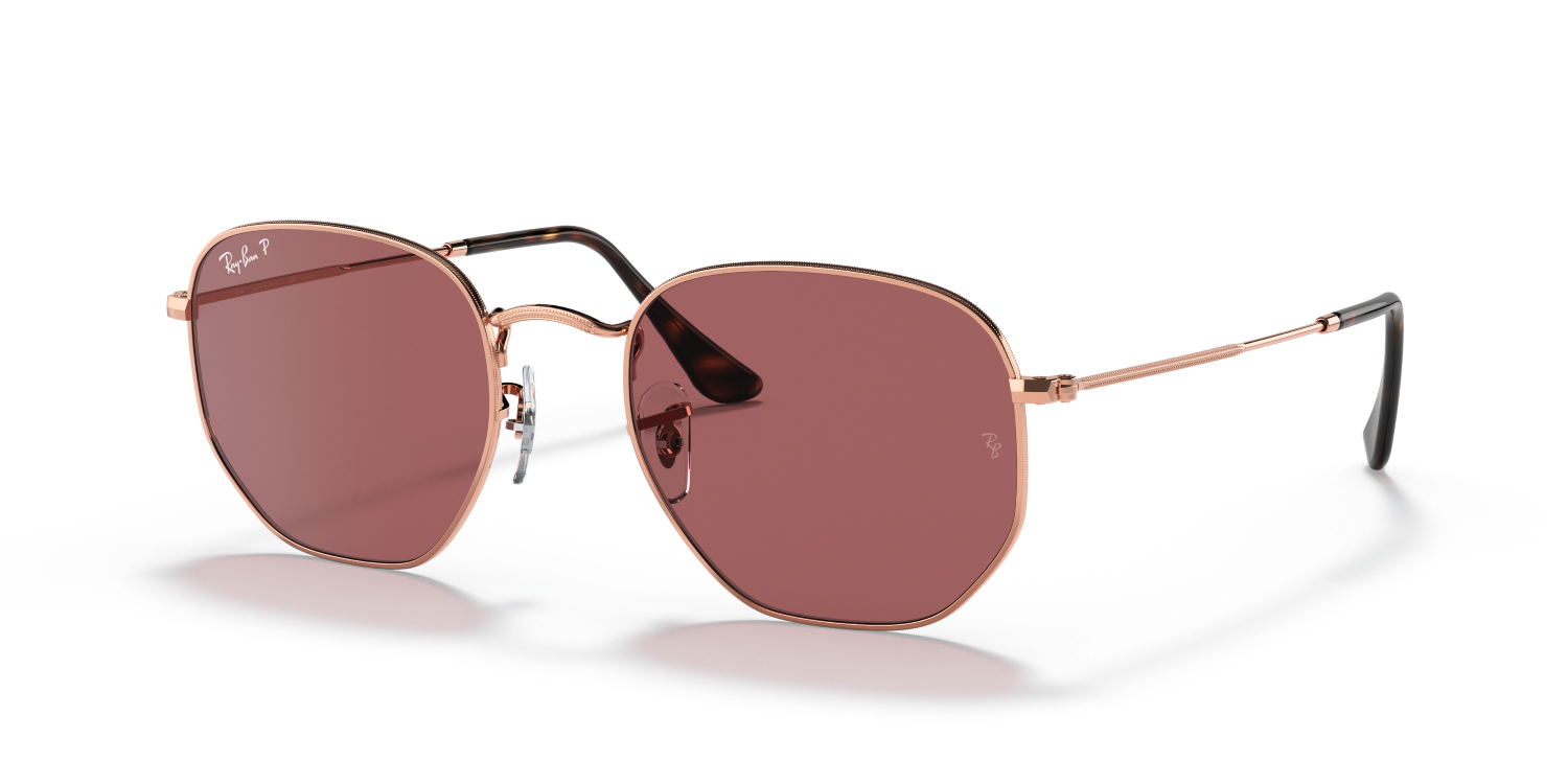 Ray-Ban HEXAGONAL RB3548N - Rose Gold / Gold
