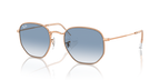 Ray-Ban HEXAGONAL RB3548 - Rose Gold / Gold