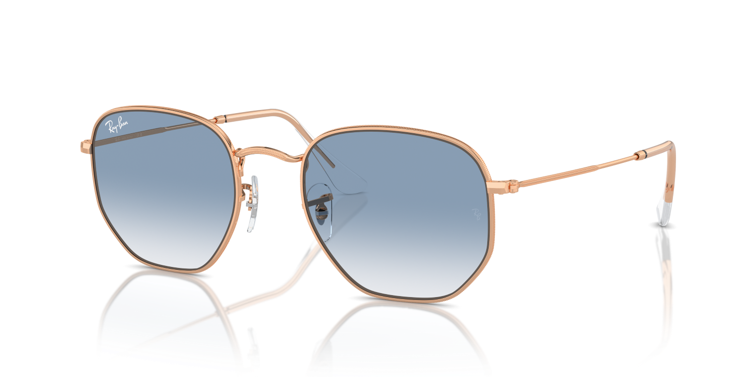 Ray-Ban HEXAGONAL RB3548 - Rose Gold / Gold