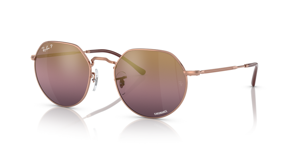 Ray-Ban JACK RB3565 - Rose Gold / Gold