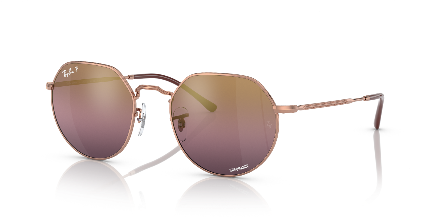 Ray-Ban JACK RB3565 - Rose Gold / Gold