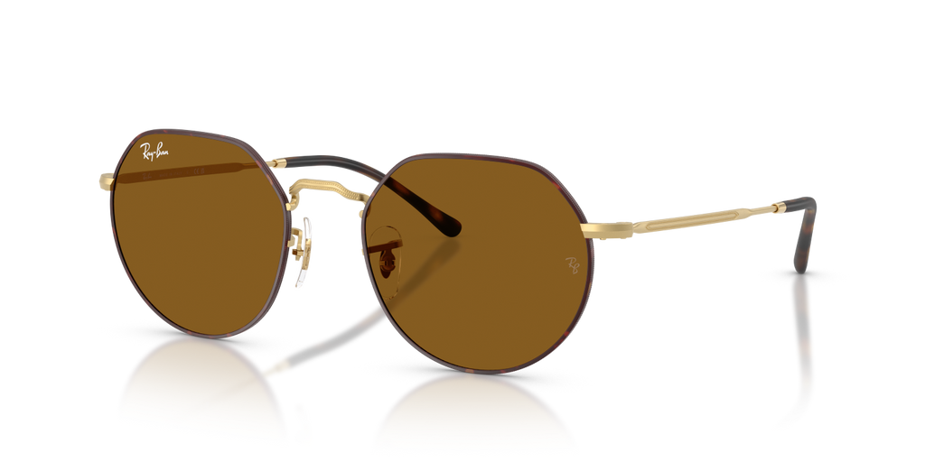 Ray-Ban JACK RB3565 - Matt Havana On Matt Arista Gold / Tortoise