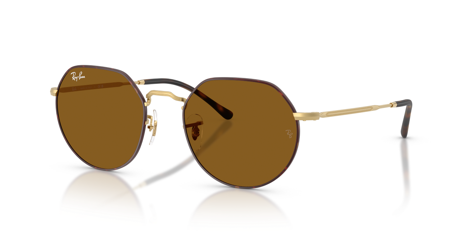 Ray-Ban JACK RB3565 - Matt Havana On Matt Arista Gold / Tortoise