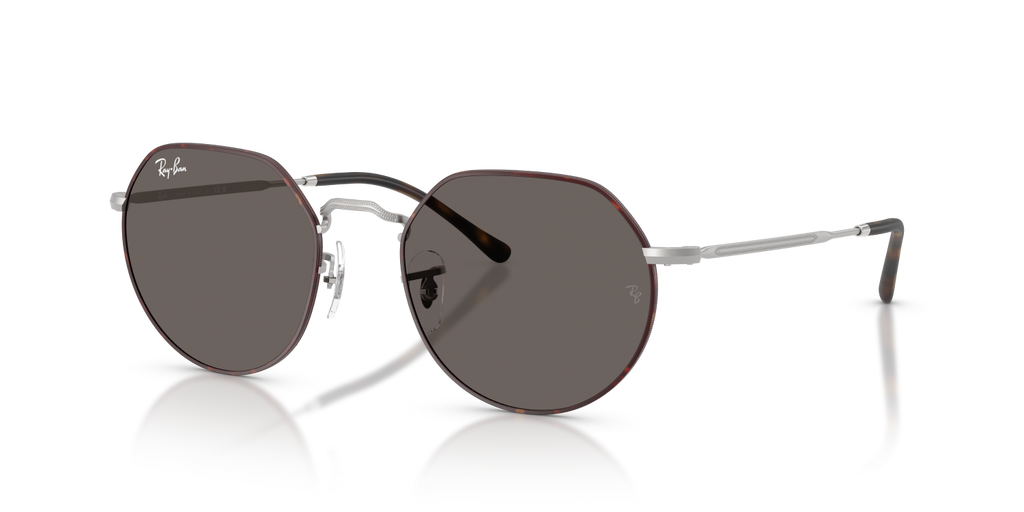 Ray-Ban JACK RB3565 - Matt Havana On Matt Silver / Tortoise