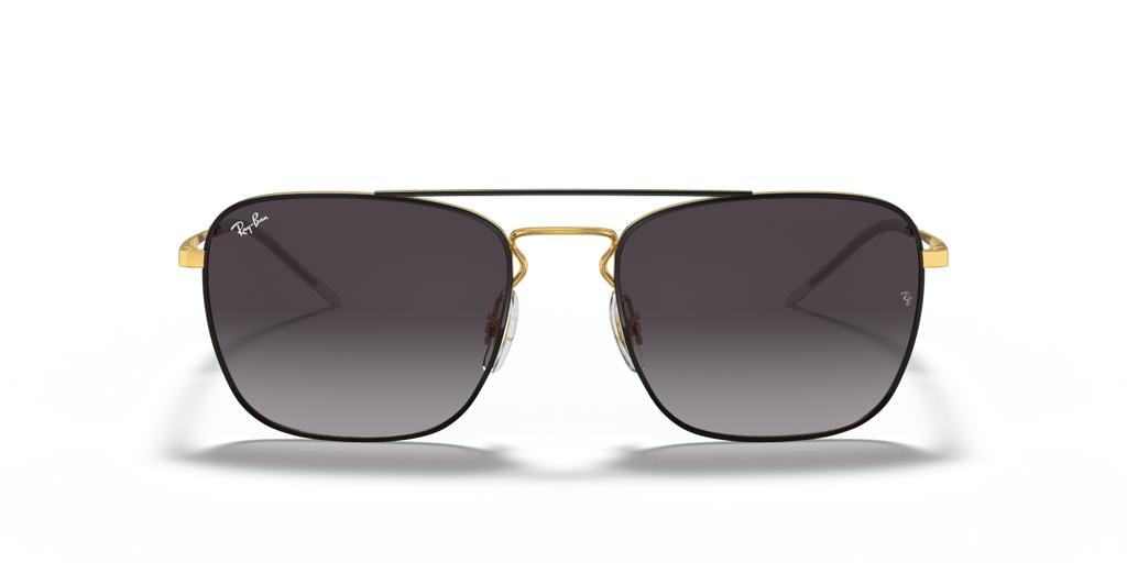 Ray-Ban RB3588 - Black On Gold / Black
