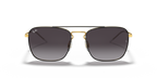 Ray-Ban RB3588 - Black On Gold / Black