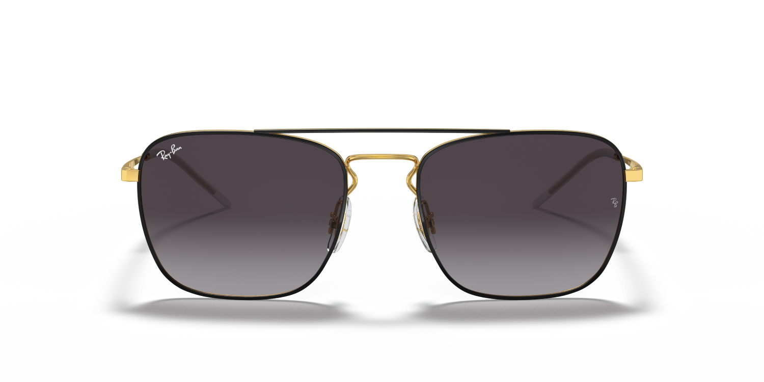 Ray-Ban RB3588 - Black On Gold / Black
