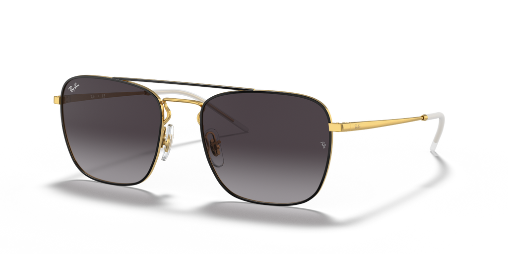 Ray-Ban RB3588 - Black On Gold / Black