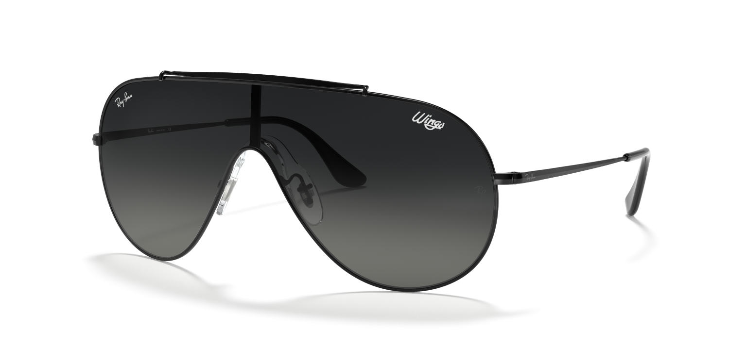 Ray-Ban WINGS RB3597 - Black / Black