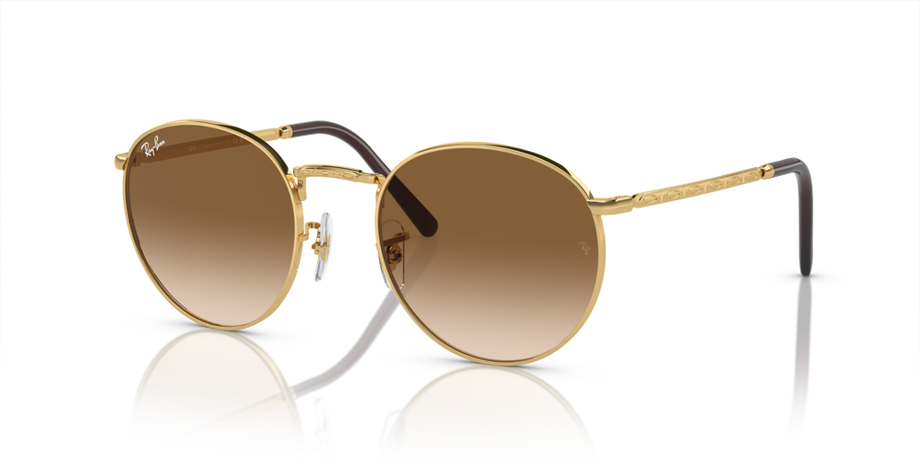Ray-Ban NEW ROUND RB3637 - Arista Gold / Gold