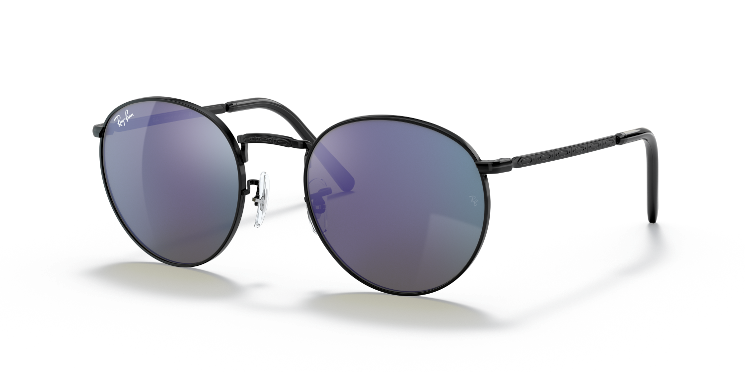 Ray-Ban NEW ROUND RB3637 - Black / Black