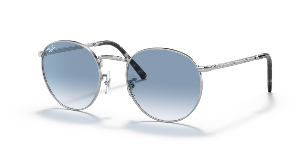Ray-Ban NEW ROUND RB3637 - Silver / Silver