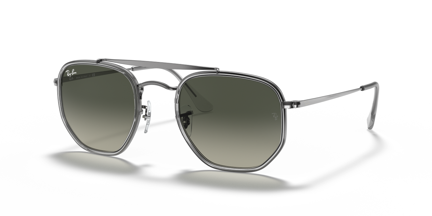 Ray-Ban THE MARSHAL II RB3648M - Gunmetal / Grey