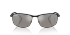 Ray-Ban CHROMANCE RB3671CH - Black On Black / Black