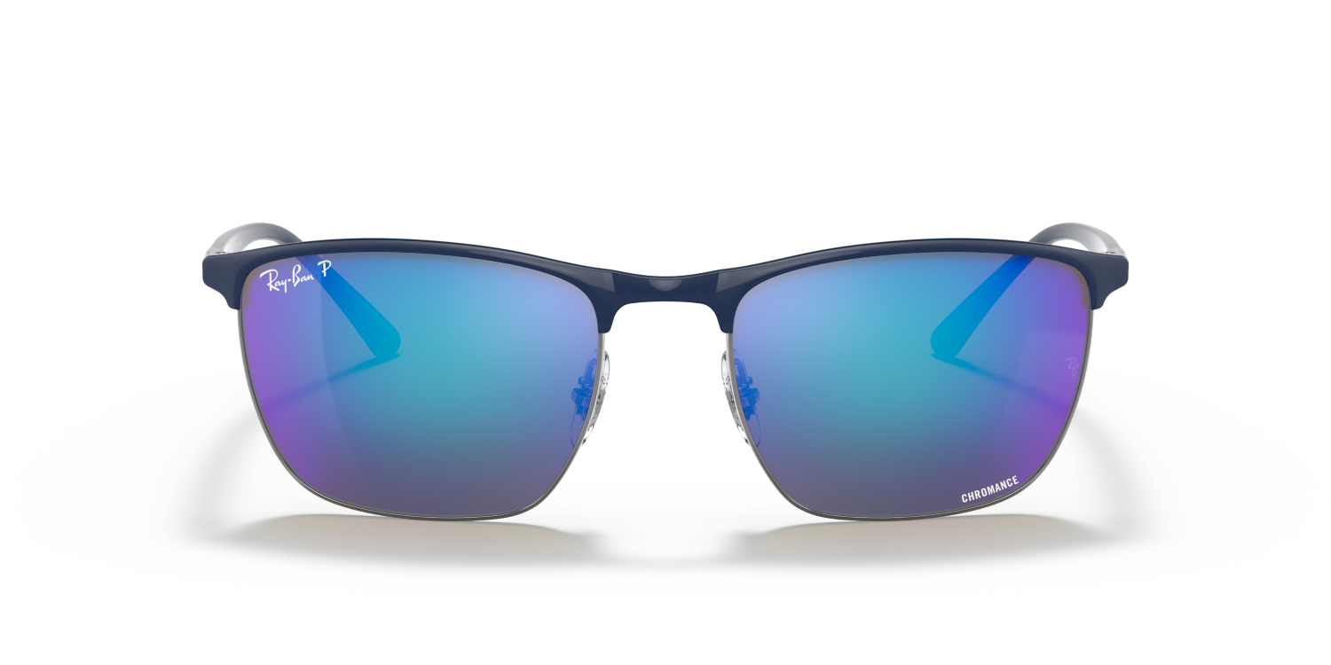 Ray-Ban RB3686 - Blue On Gunmetal / Blue