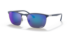 Ray-Ban RB3686 - Blue On Gunmetal / Blue