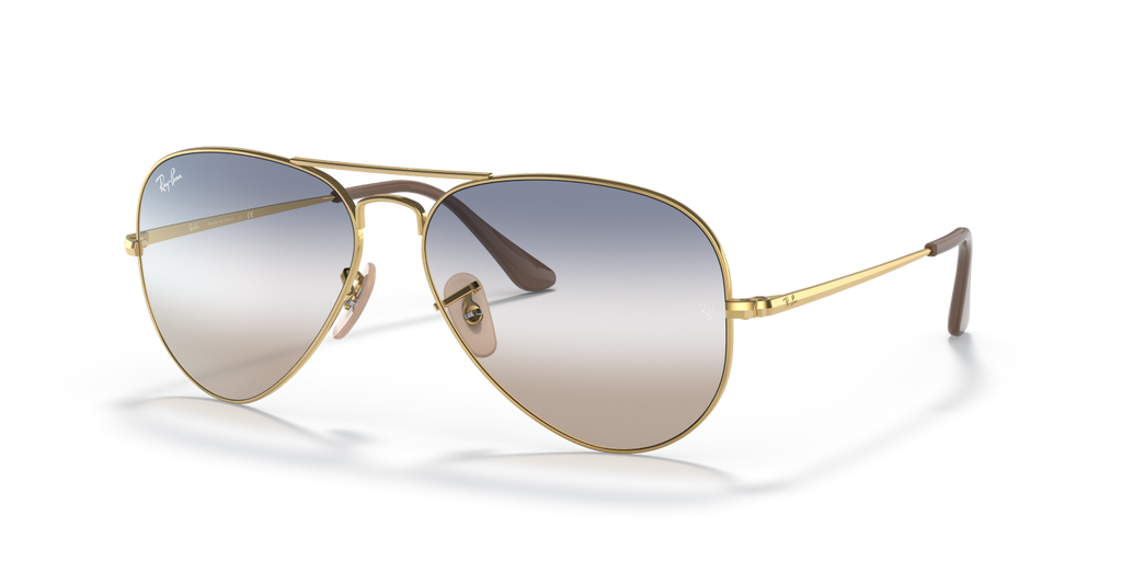 Ray-Ban AVIATOR METAL II RB3689 - Arista Gold / Gold
