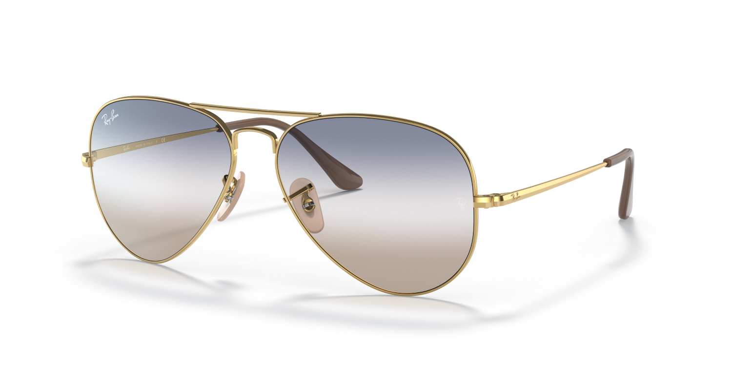 Ray-Ban AVIATOR METAL II RB3689 - Arista Gold / Gold