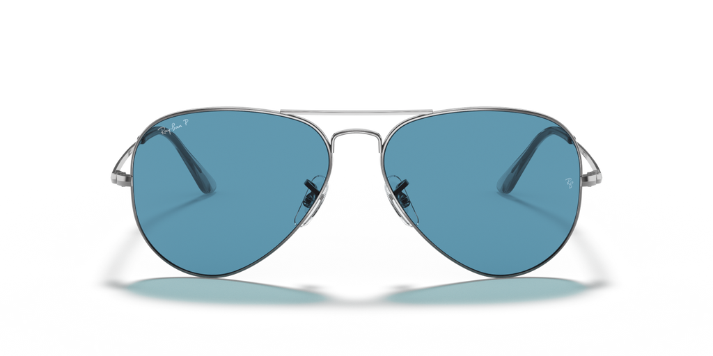Ray-Ban AVIATOR METAL II RB3689 - Gunmetal / Grey