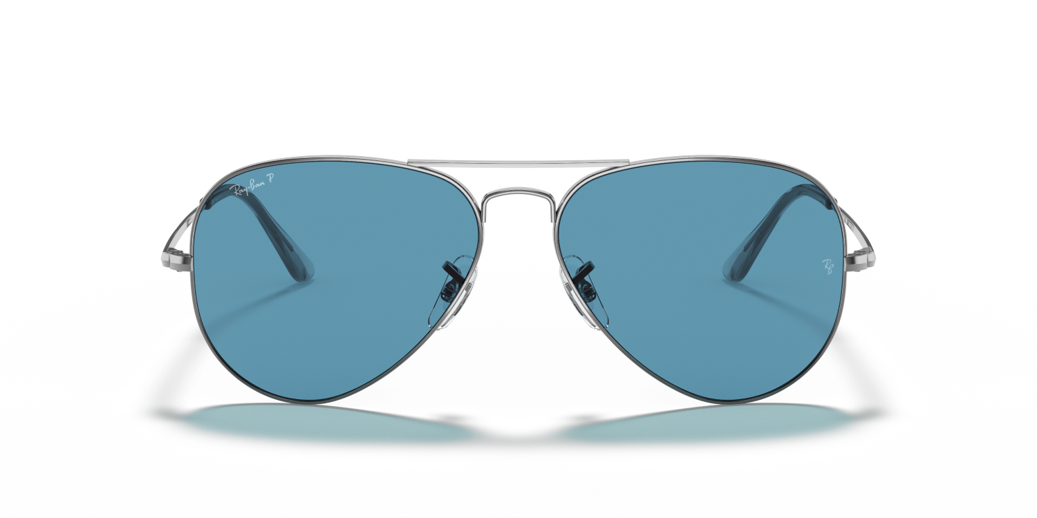 Ray-Ban AVIATOR METAL II RB3689 - Gunmetal / Grey