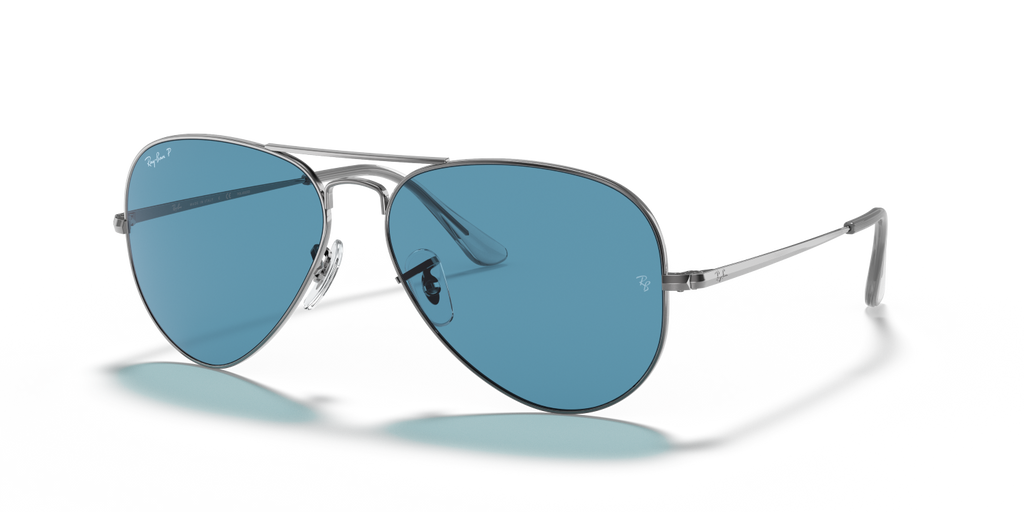 Ray-Ban AVIATOR METAL II RB3689 - Gunmetal / Grey