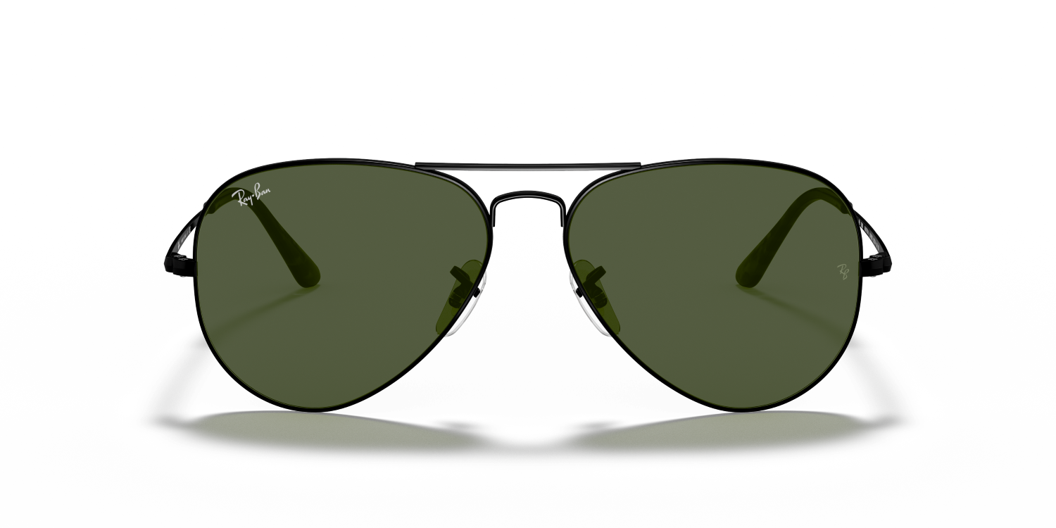 Ray-Ban AVIATOR METAL II RB3689 - Black / Black