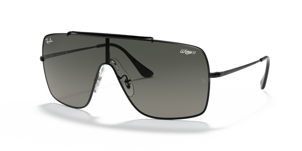 Ray-Ban WINGS II RB3697 - Black / Black