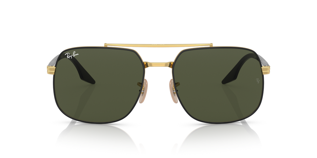 Ray-Ban RB3699 - Black On Gold / Black