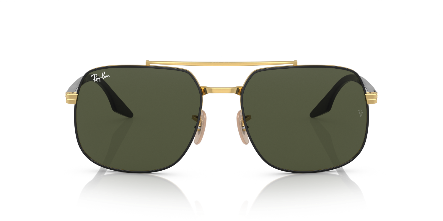 Ray-Ban RB3699 - Black On Gold / Black