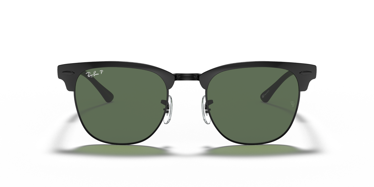 Ray-Ban CLUBMASTER METAL RB3716 - Black / Black