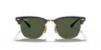 Ray-Ban CLUBMASTER METAL RB3716 - Black On Gold / Black
