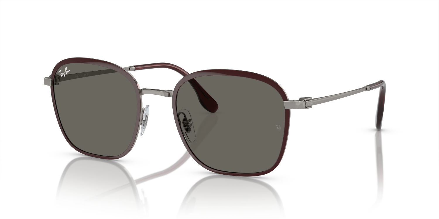 Ray-Ban RB3720 - Red On Gunmetal / Red