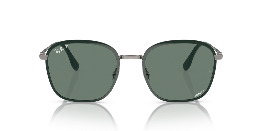 Ray-Ban RB3720 - Green On Gunmetal / Green