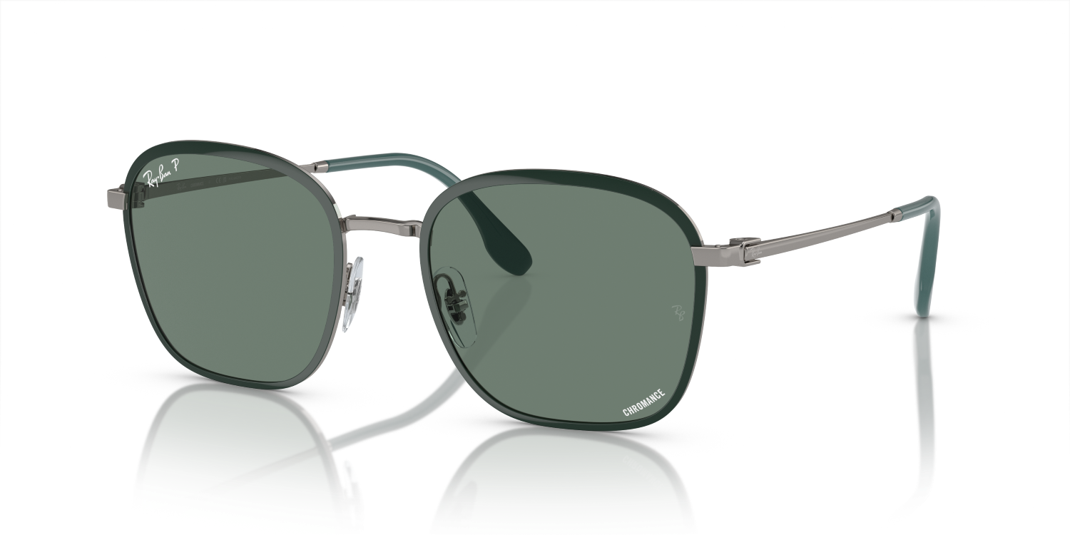 Ray-Ban RB3720 - Green On Gunmetal / Green