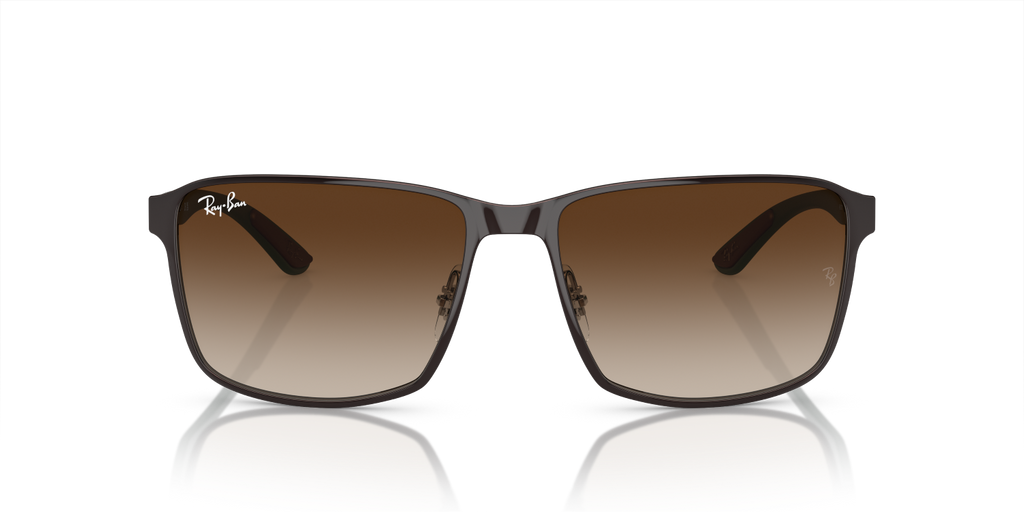Ray-Ban RB3721 - Brown On Gunmetal / Brown