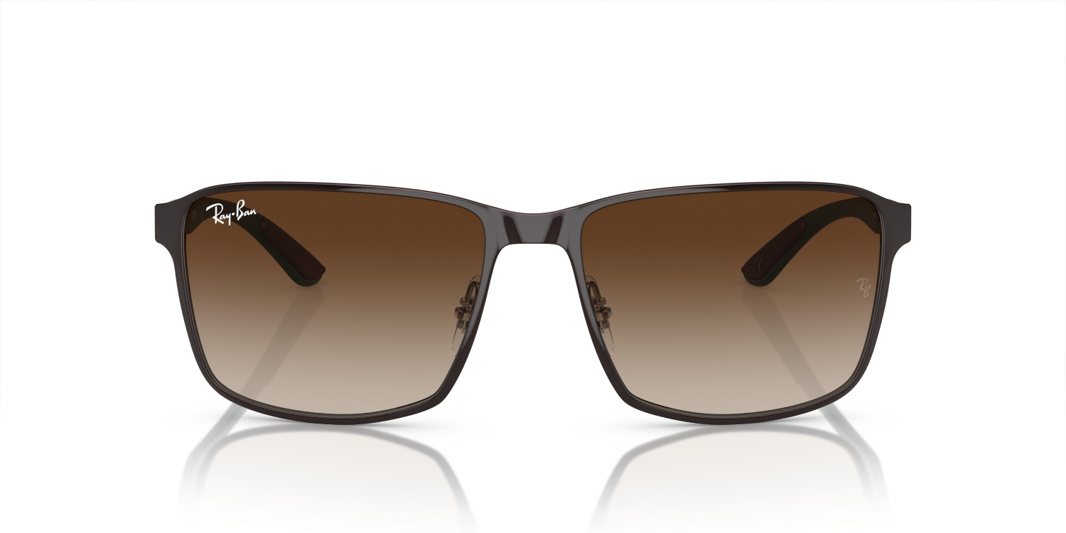 Ray-Ban RB3721 - Brown On Gunmetal / Brown