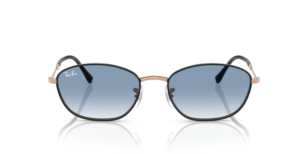 Ray-Ban RB3749 - Black On Rose Gold / Black