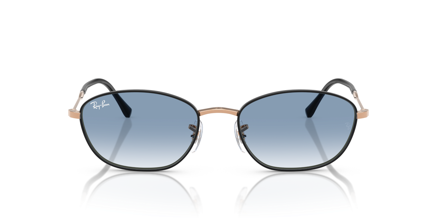 Ray-Ban RB3749 - Black On Rose Gold / Black