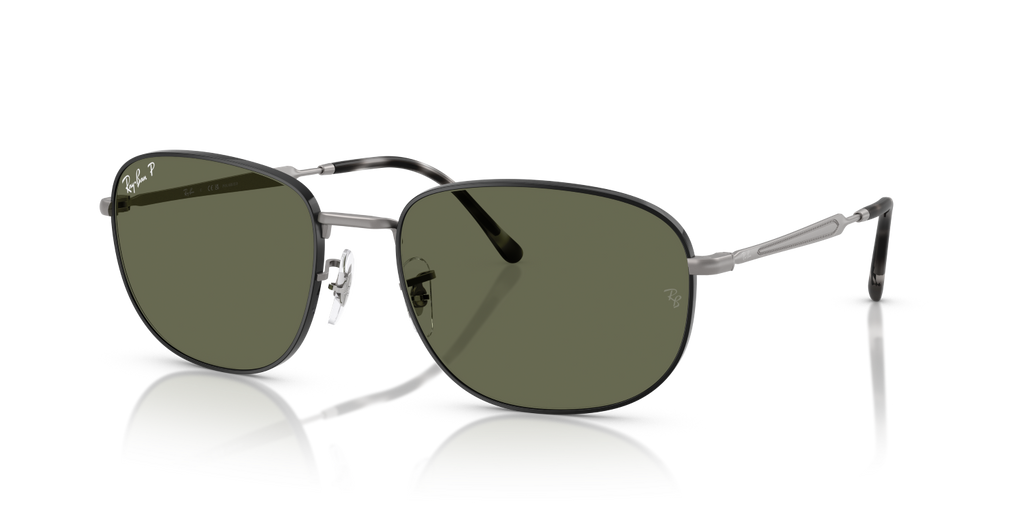 Ray-Ban RB3754 - Matte Black On Matte Gunmetal / Black