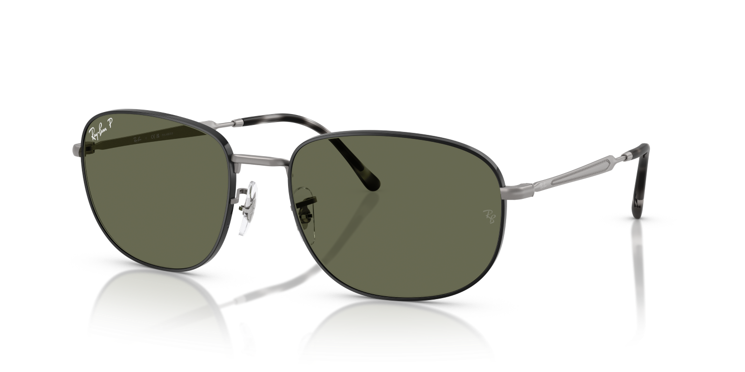 Ray-Ban RB3754 - Matte Black On Matte Gunmetal / Black