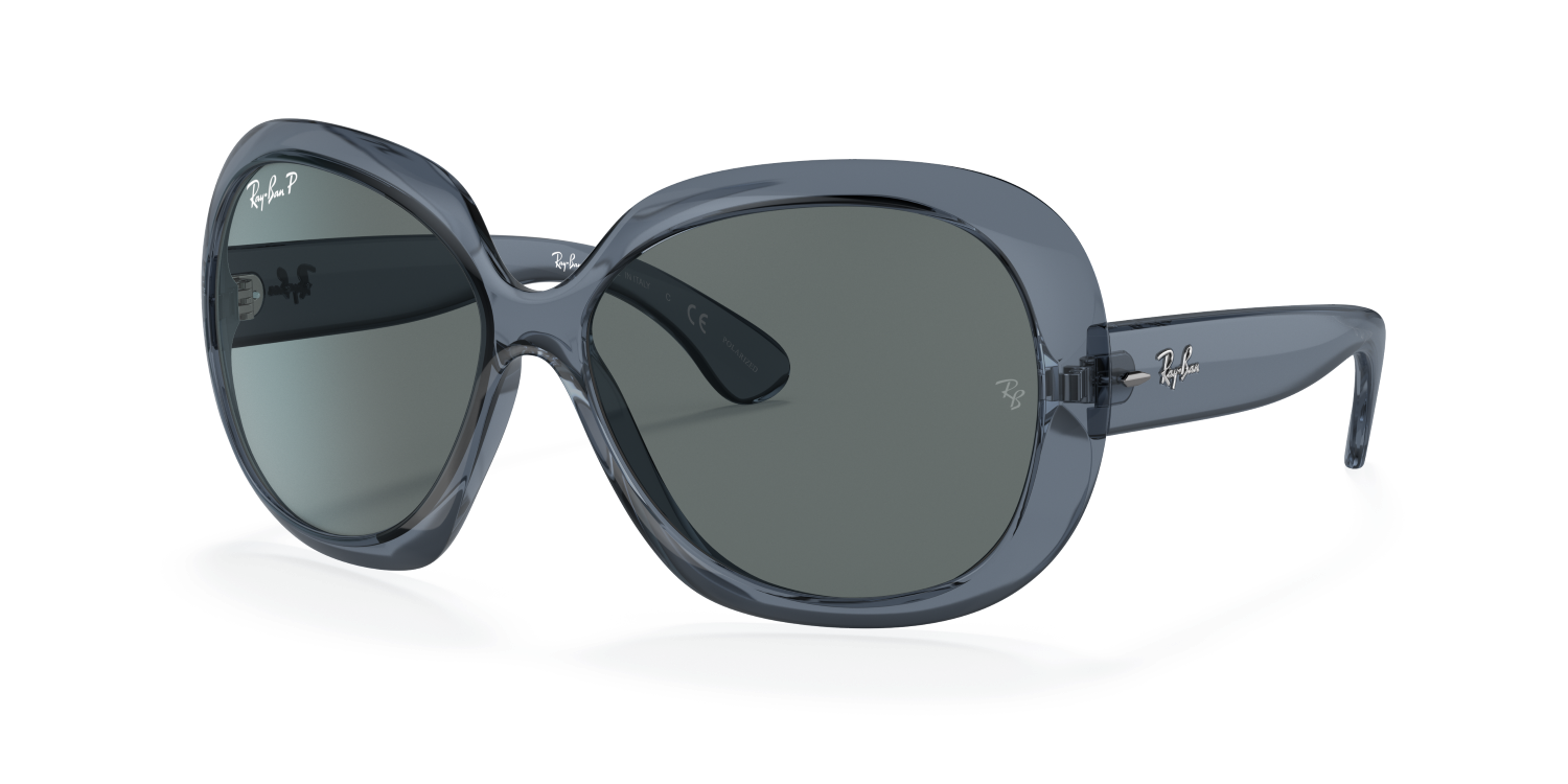 Ray-Ban JACKIE OHH II RB4098 - Transparent Blue / Blue